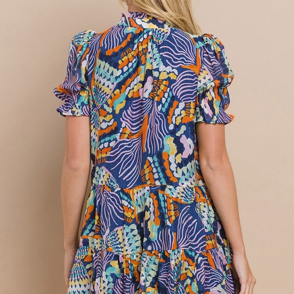 BLUE SAMIRA Women’s Mini DRESS Sz M - Picture 14 of 16